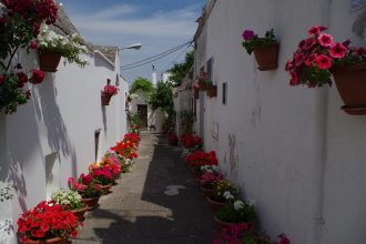alberobello vicolo puglia