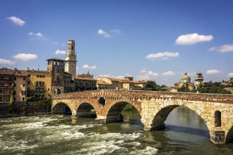 Veneto città Verona ponte